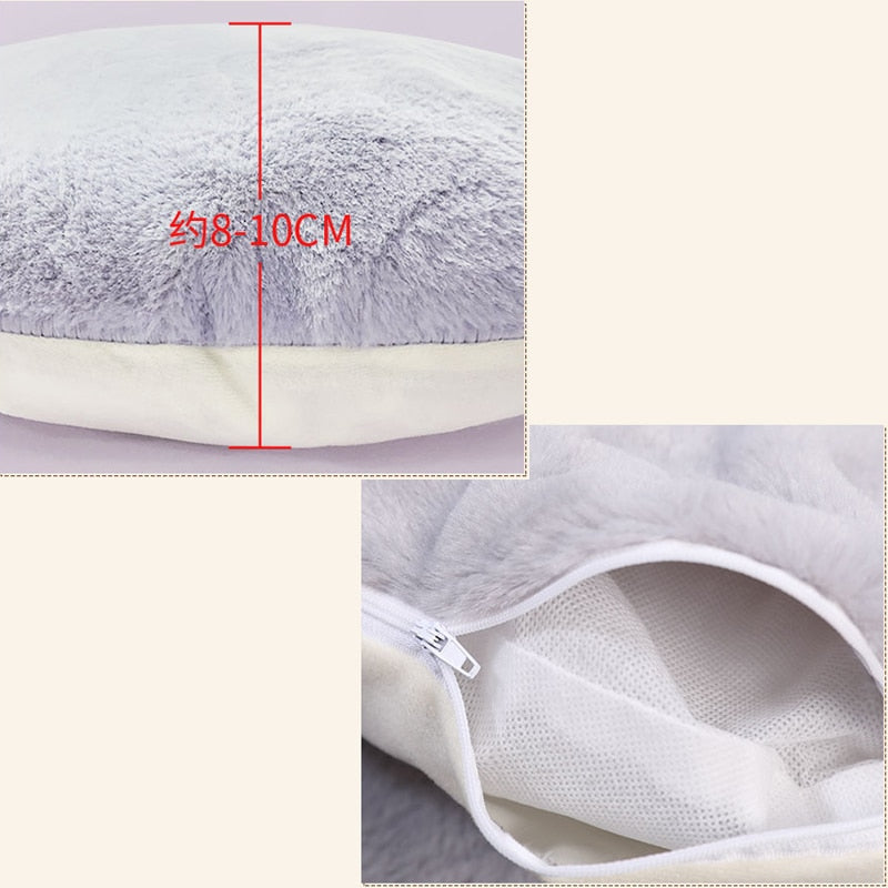 Cat Bed Soft Plush Puppy Cushion